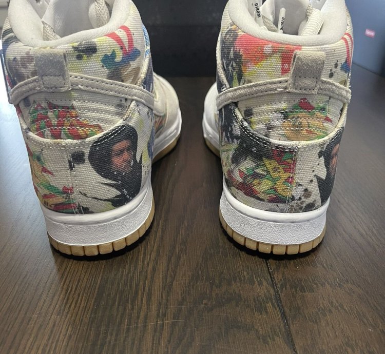 Supreme Nike Sb Dunk High Og Qs Rammellzee