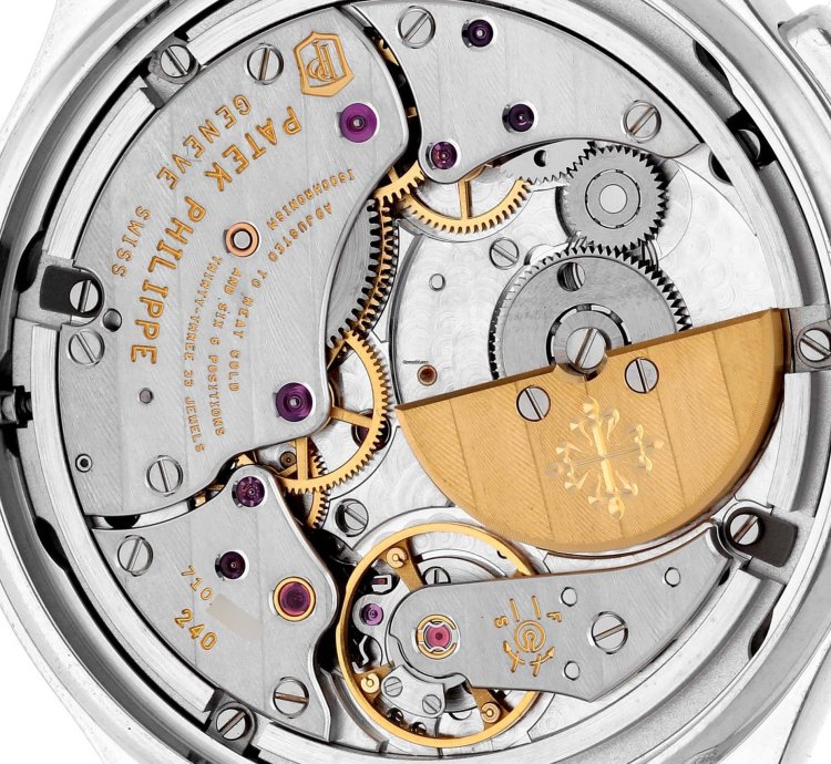 Patek Philippe World Time Complications White Gold Diamond Watch 7130g Box Papers