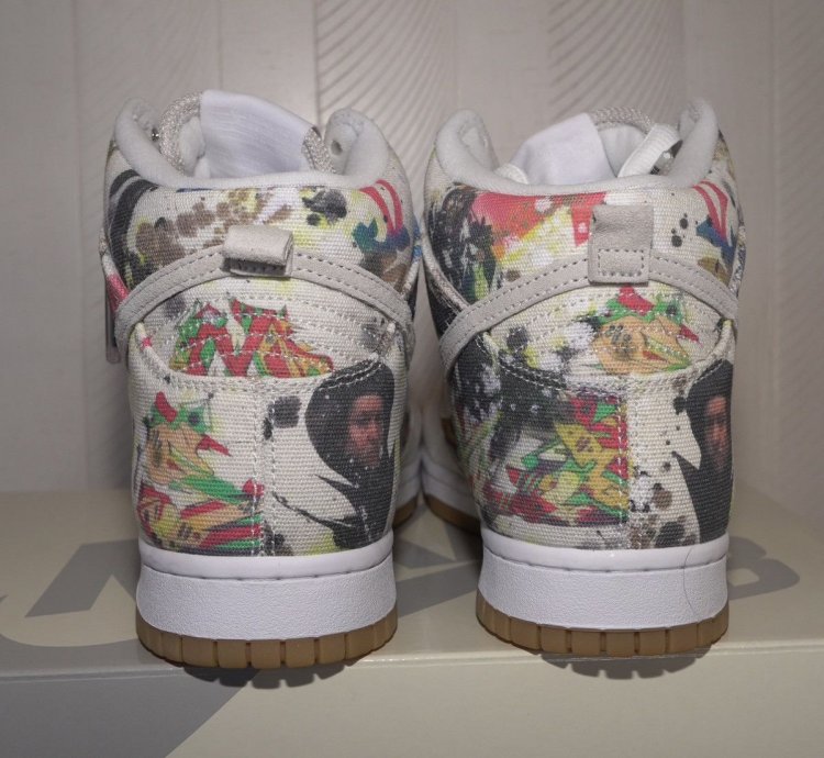 Supreme Nike Sb Dunk High Rammellzee Sz 9