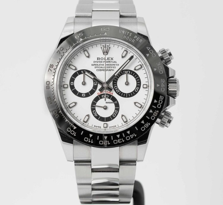 Rolex Daytona White Dial Ceramic Bezel 40mm 116500ln