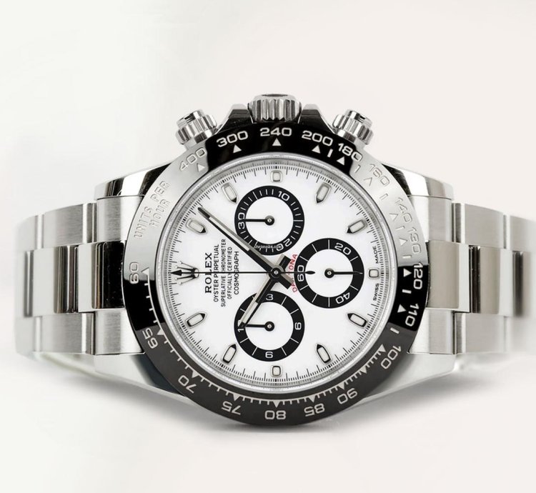 Rolex Daytona White Dial Ceramic Bezel 40mm 116500ln