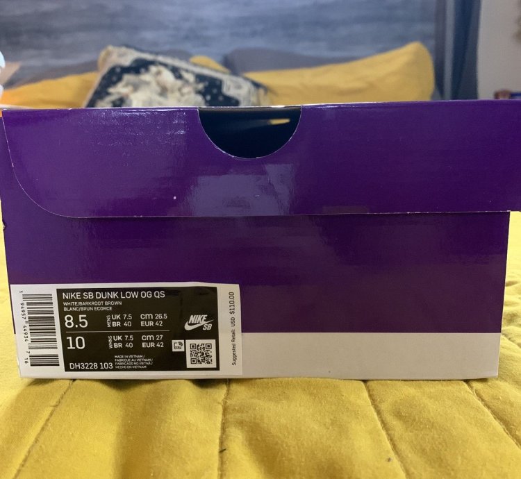 Supreme Nike Sb Dunk Low Og Qs