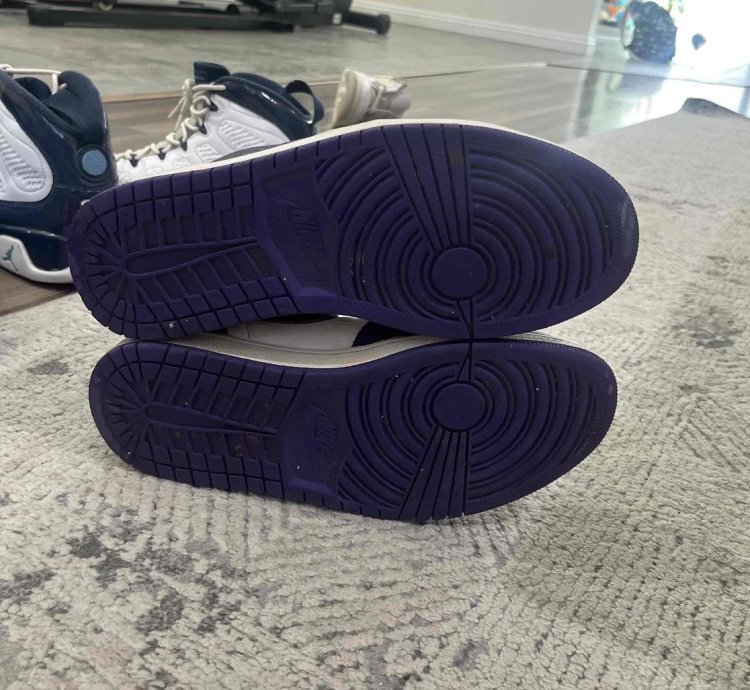 Jordan 1 Court Purple