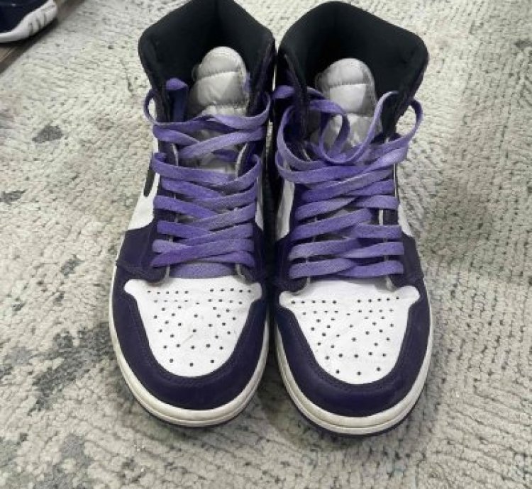 Jordan 1 Court Purple