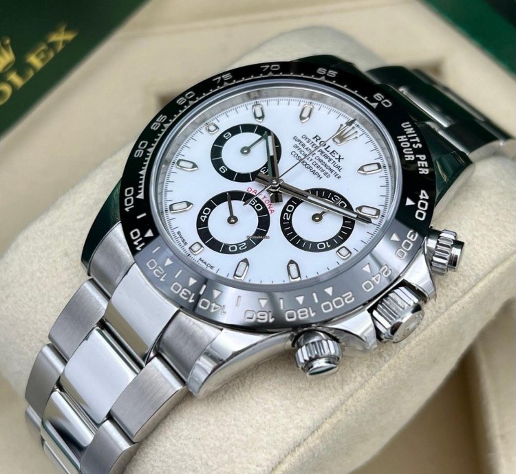 Rolex Daytona White Dial Full Stickers New 2022