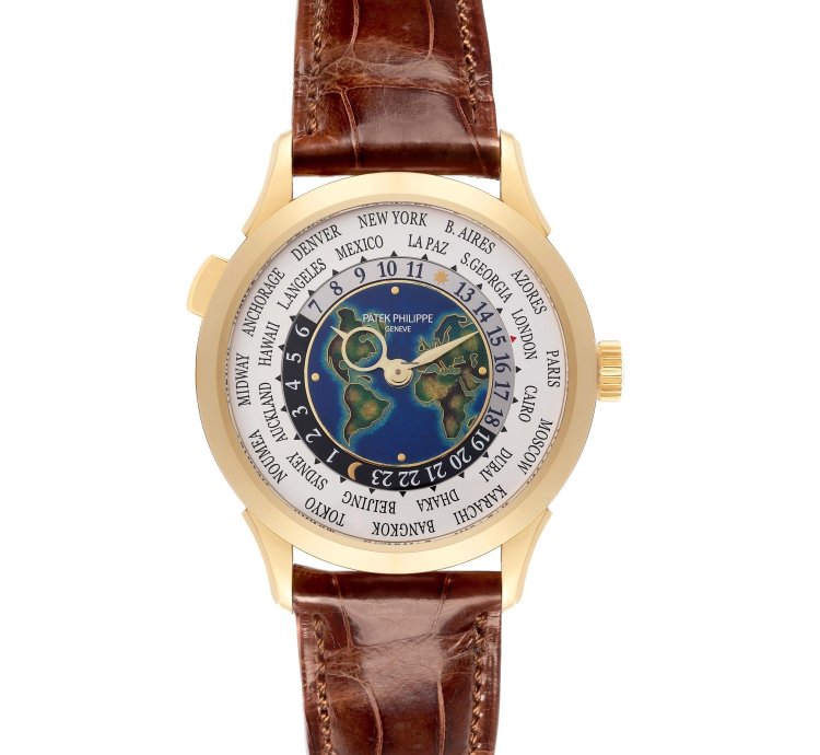 Patek Philippe World Time Complications White Gold Mens Watch 5231j Box Papers