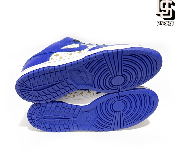 Supreme Nike Sb Dunk Low Pro Og Qs Royal Blue Stars 2021