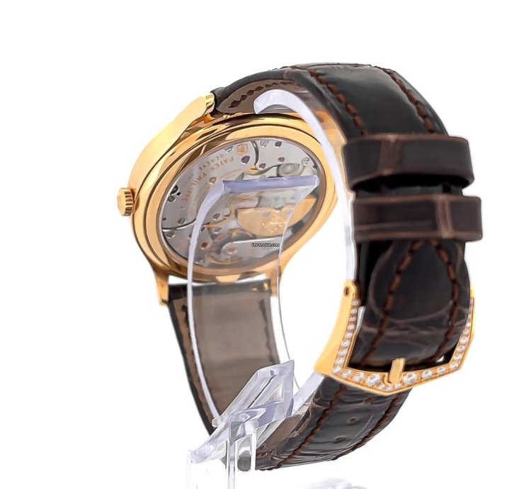 Patek Philippe World Time Complications World Time 36mm Box Papers Pink Gold With Diamond