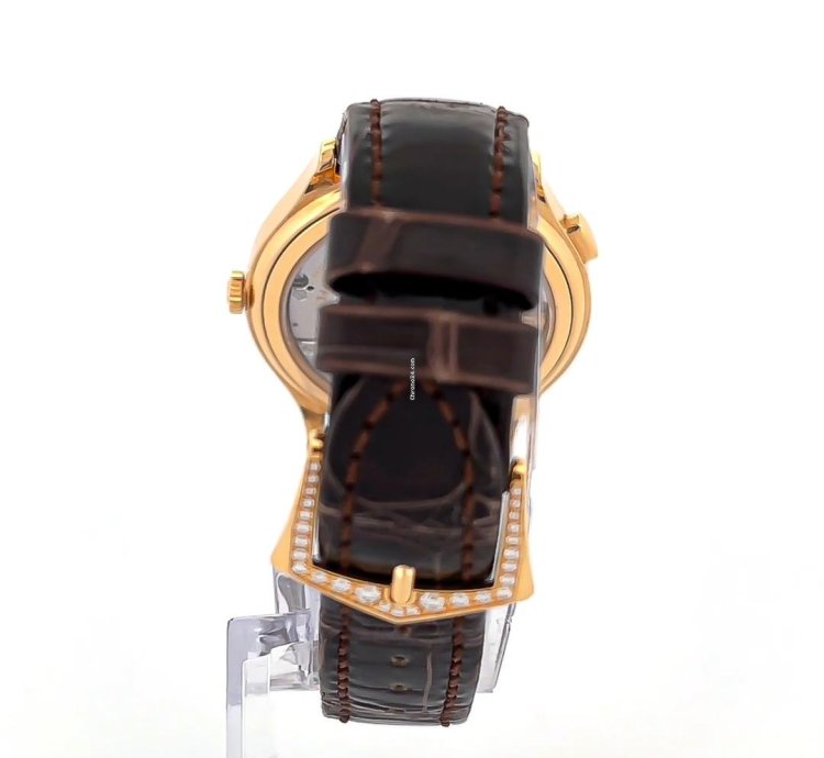 Patek Philippe World Time Complications World Time 36mm Box Papers Pink Gold With Diamond