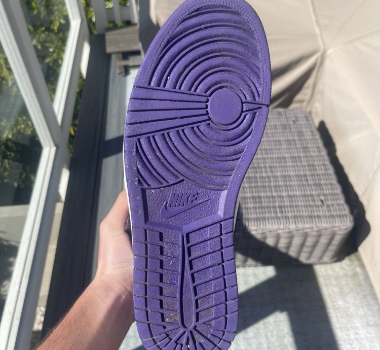 Jordan 1 Court Purple