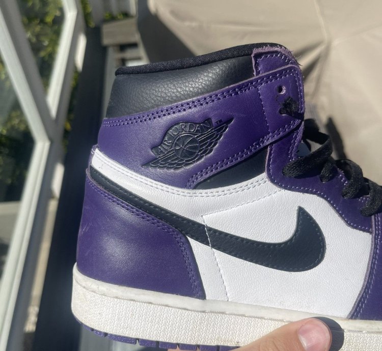 Jordan 1 Court Purple