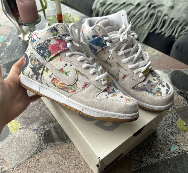 Supreme Nike Sb Dunk Rammellzee High