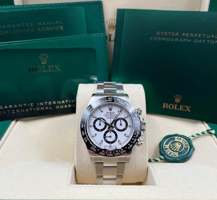 Rolex Daytona White Dial Stainless Steel Bracelet 116500ln Unworn 2022