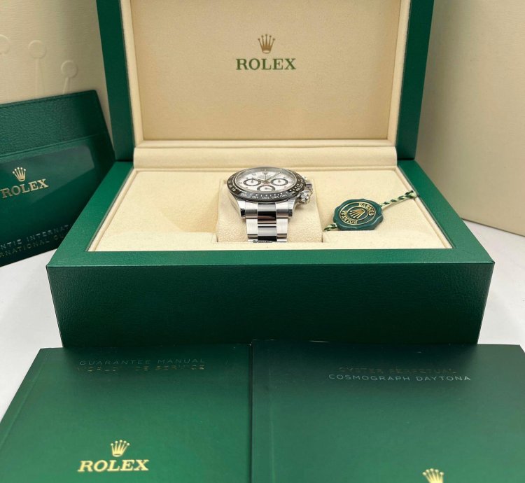 Rolex Daytona White Dial Stainless Steel Bracelet 116500ln Unworn 2022