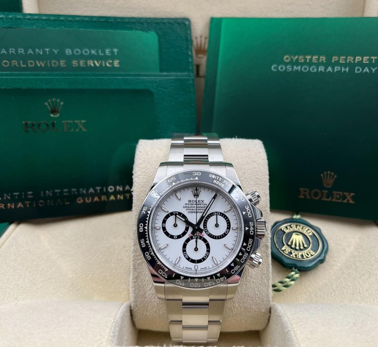 Rolex Daytona White Dial Stainless Steel Bracelet 126500ln Unworn 2025