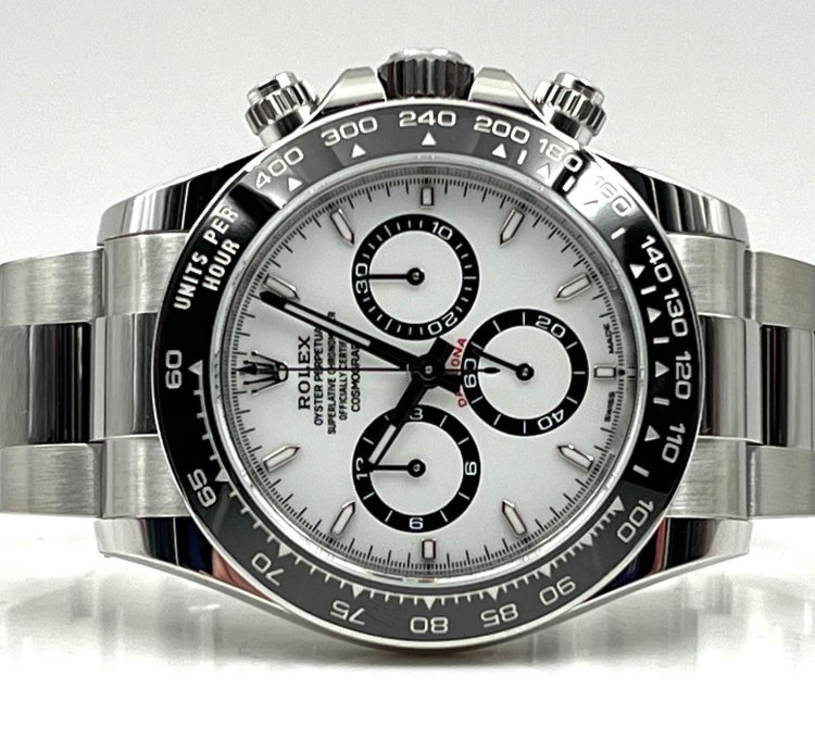 Rolex Daytona White Dial Stainless Steel Bracelet 126500ln Unworn 2025