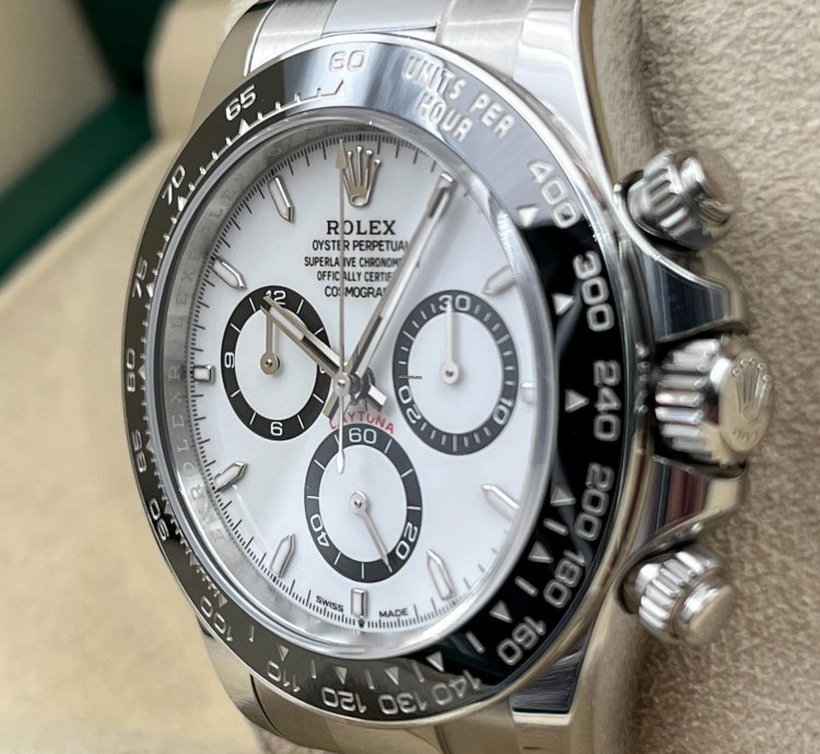 Rolex Daytona White Dial Stainless Steel Bracelet 126500ln Unworn 2025