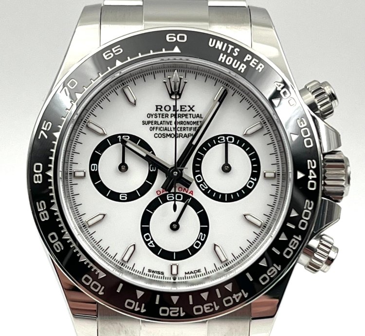 Rolex Daytona White Dial Stainless Steel Bracelet 126500ln Unworn 2025