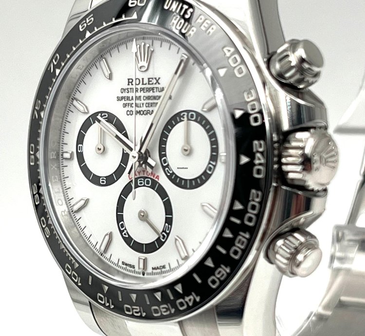 Rolex Daytona White Dial Stainless Steel Bracelet 126500ln Unworn 2025