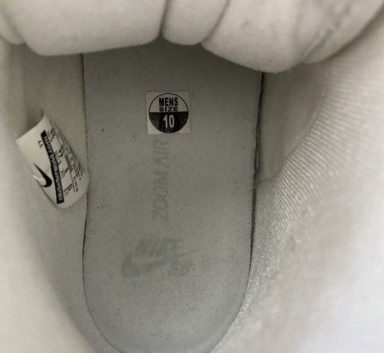 Used Nike Sb Dunk High Pro White Ice 2015 Size 10