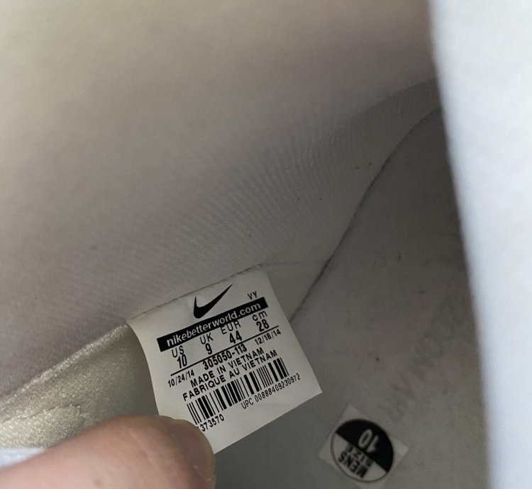 Used Nike Sb Dunk High Pro White Ice 2015 Size 10