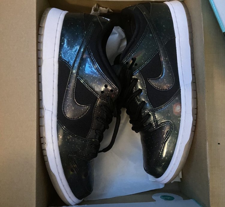 Used Nike Sb Dunk Low Trd Qs Galaxy 420 Intergalactic 2017