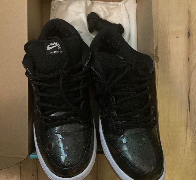 Used Nike Sb Dunk Low Trd Qs Galaxy 420 Intergalactic 2017