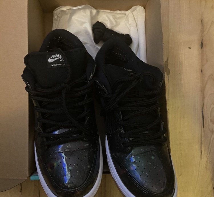 Used Nike Sb Dunk Low Trd Qs Galaxy 420 Intergalactic 2017