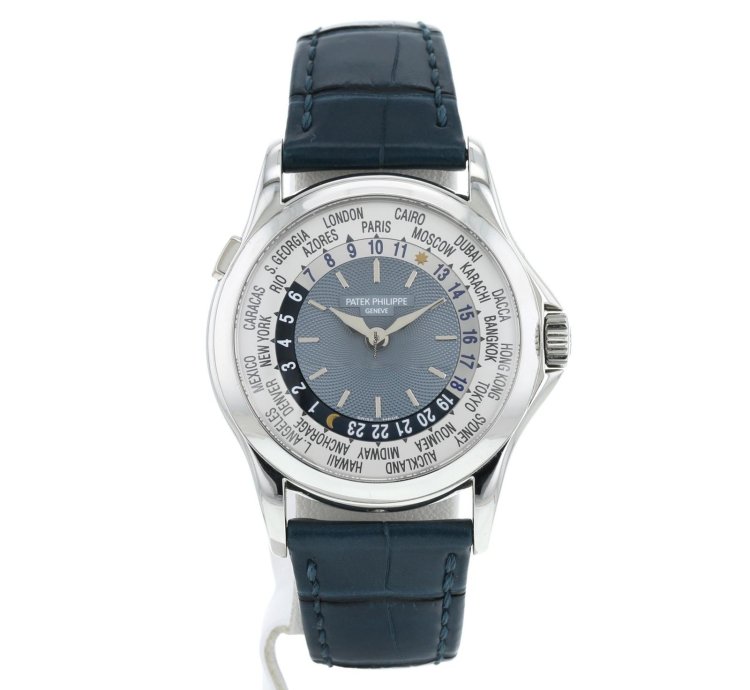 Patek Philippe World Time En Platine Ref 5110p Vers 2000