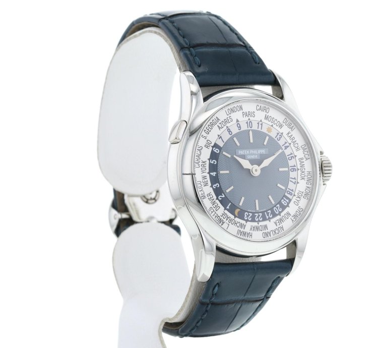 Patek Philippe World Time En Platine Ref 5110p Vers 2000