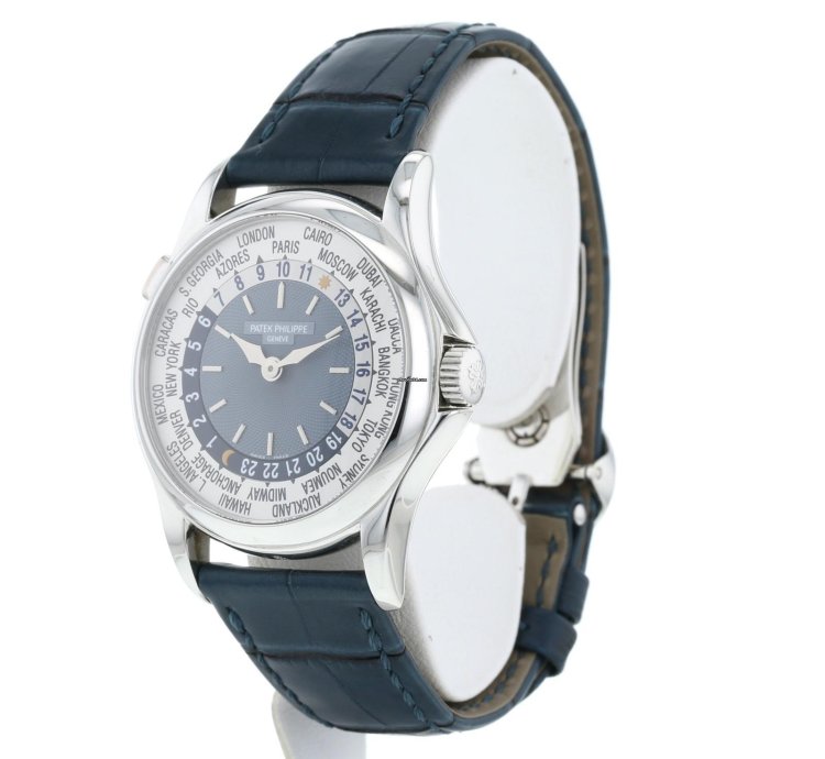 Patek Philippe World Time En Platine Ref 5110p Vers 2000