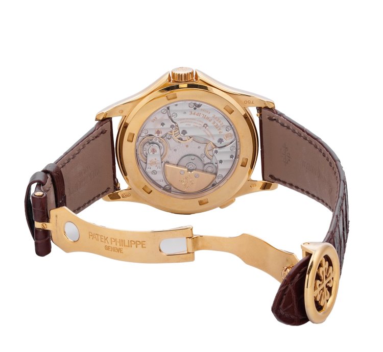 Patek Philippe World Time Enamel Dial Rare Yellow Gold 5131j