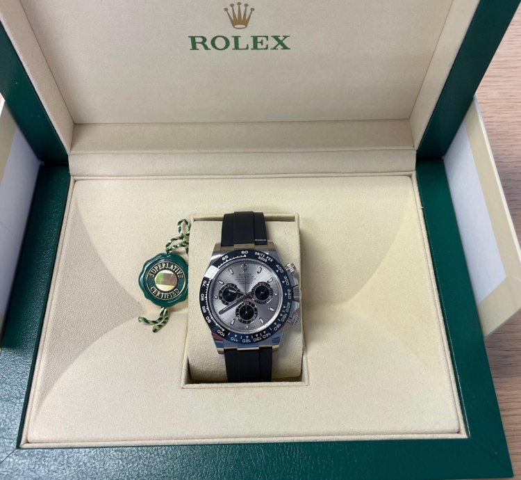 Rolex Daytona White Gold - New - Fullset
