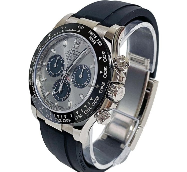 Rolex Daytona White Gold - Oysterflex Strap
