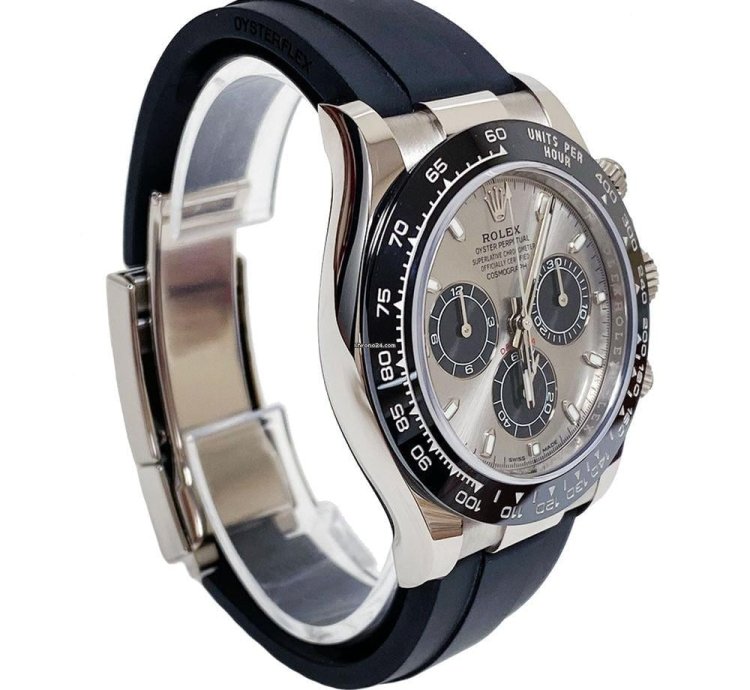 Rolex Daytona White Gold - Oysterflex Strap