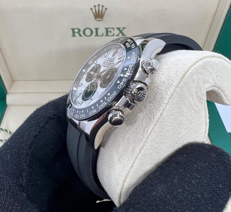 Rolex Daytona White Gold 116519ln Meteorite Daytona 2023 New Full Set