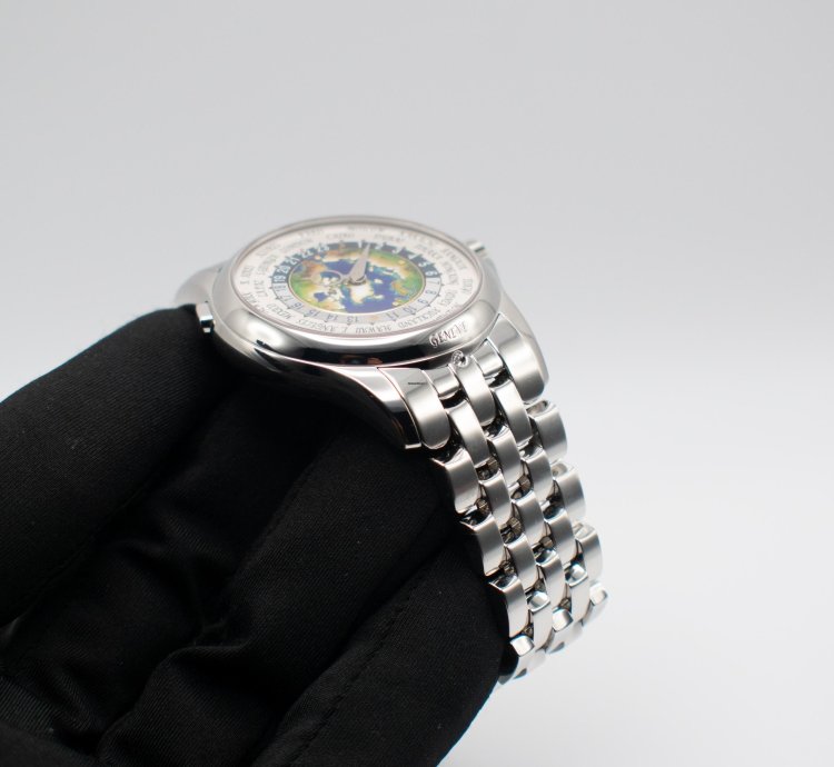 Patek Philippe World Time Full Set 2018 World Time Cloisonn Enamel Dial Ref 5131 1p 5131 Bracelet Platinum