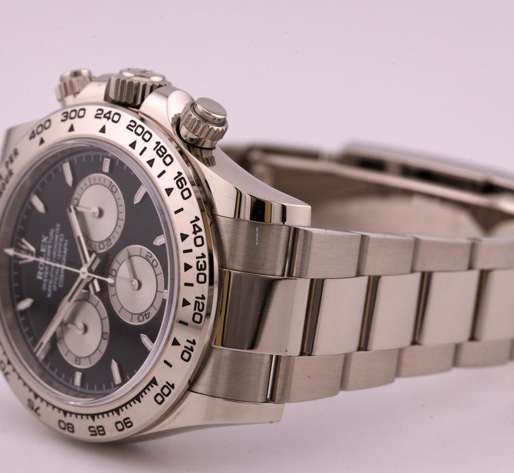 Rolex Daytona White Gold 126509 Blk Dial Full Set