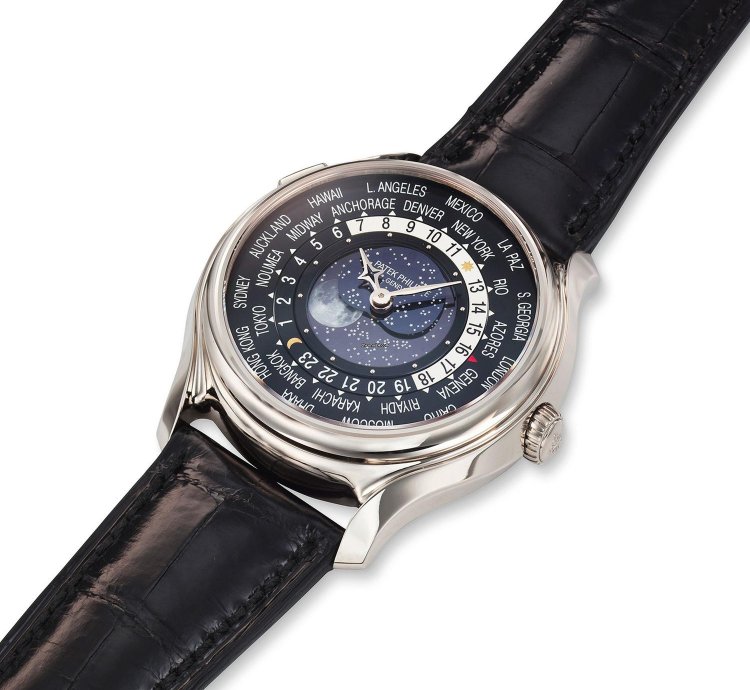 Patek Philippe World Time Full Set World Time Moon Ref 5575g