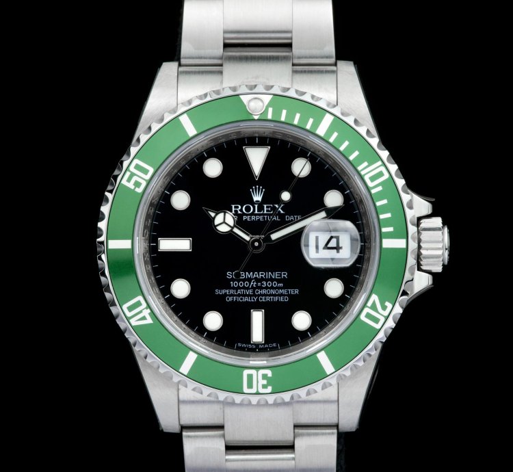 Rolex Submariner Date 16610lv Full Set 2009 New Old Stock