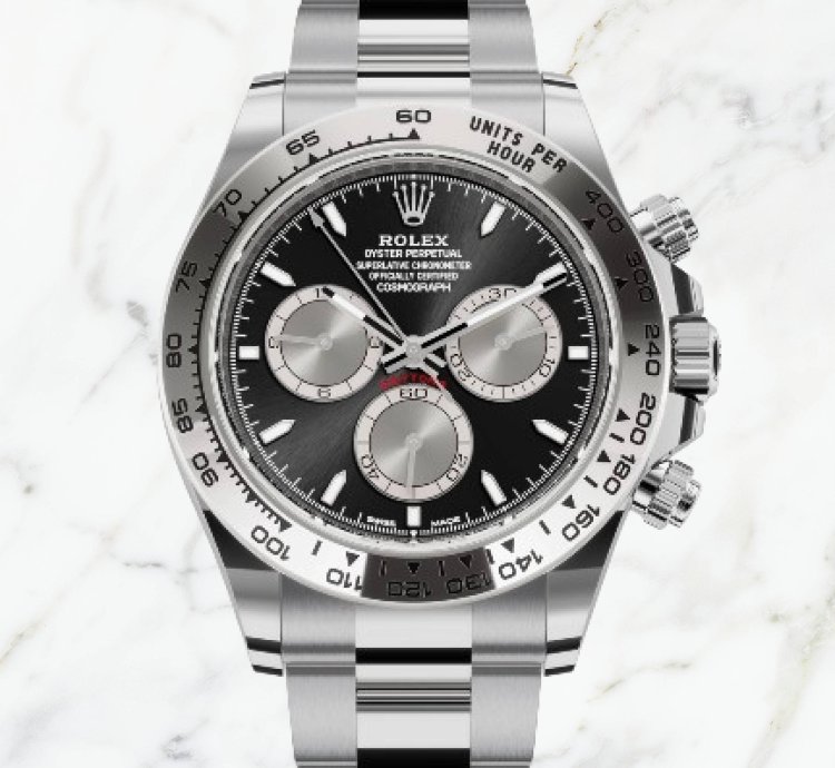 Rolex Daytona White Gold Black Dial 126509 new Unworn
