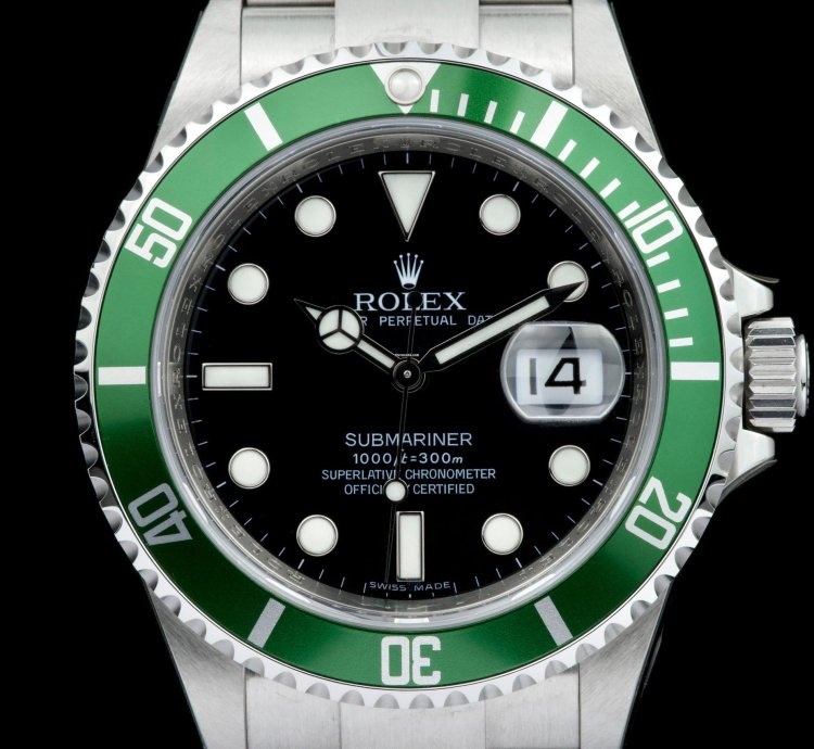 Rolex Submariner Date 16610lv Full Set 2009 New Old Stock