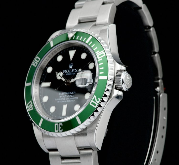 Rolex Submariner Date 16610lv Full Set 2009 New Old Stock