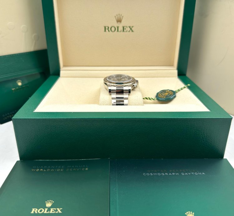Rolex Daytona White Gold Black Dial 126509 Unworn 2023