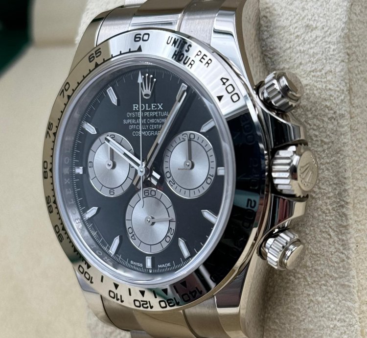Rolex Daytona White Gold Black Dial 126509 Unworn 2023