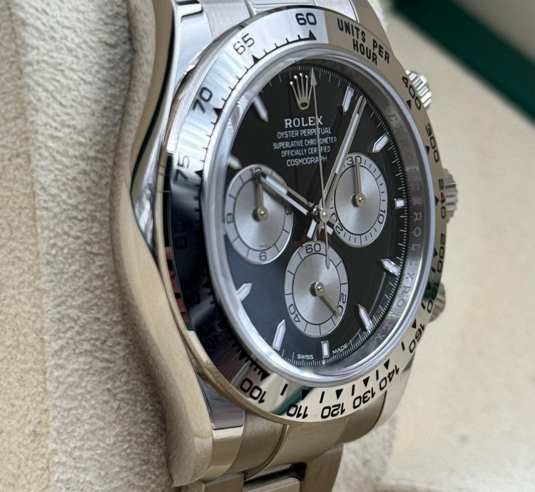 Rolex Daytona White Gold Black Dial 126509 Unworn 2023