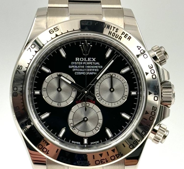Rolex Daytona White Gold Black Dial 126509 Unworn 2023