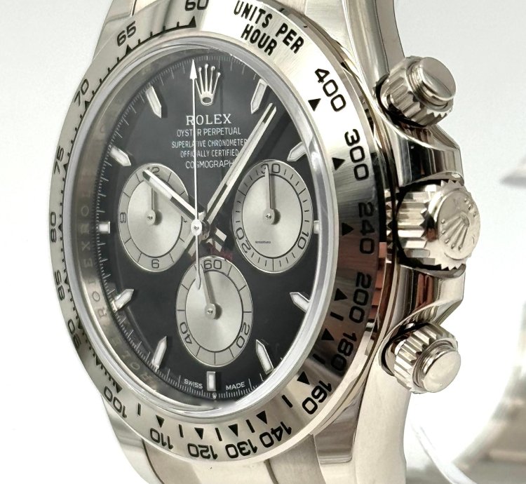 Rolex Daytona White Gold Black Dial 126509 Unworn 2023