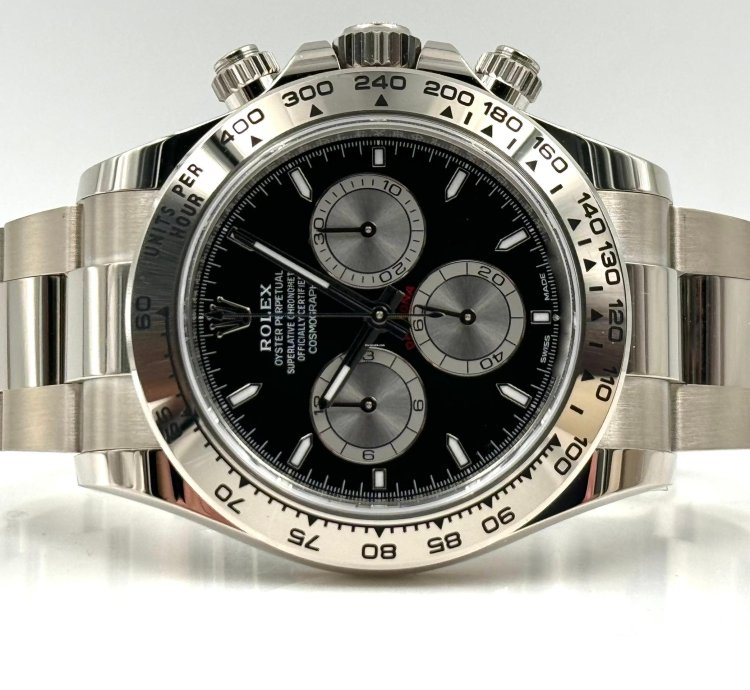 Rolex Daytona White Gold Black Dial 126509 Unworn 2023
