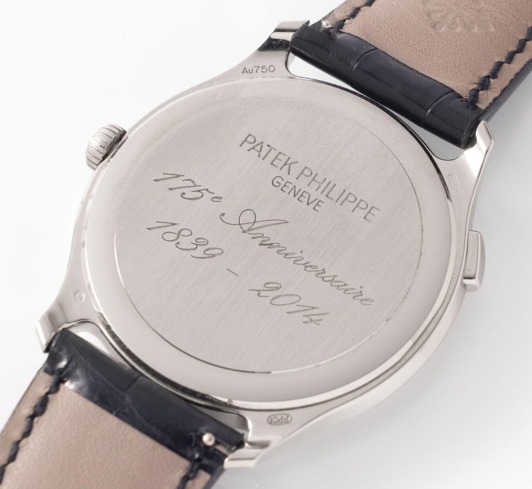 Patek Philippe World Time Moonphase 5575g 175th Anniversary In 18k White Gold Full Set